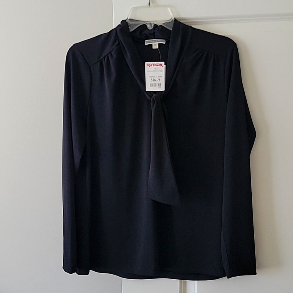 Womens black top sz large
